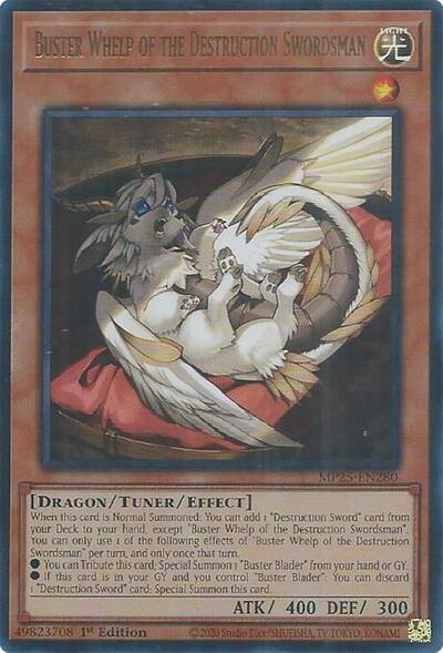 Buster Whelp of the Destruction Swordsman (MP25-EN280) [2025 Mega-Pack]