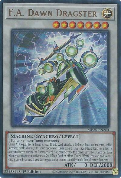 F.A. Dawn Dragster (MP25-EN284) [2025 Mega-Pack]