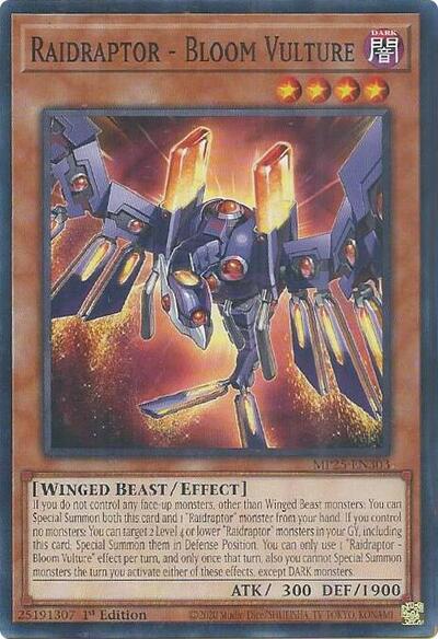 Raidraptor - Bloom Vulture (MP25-EN303) [2025 Mega-Pack]