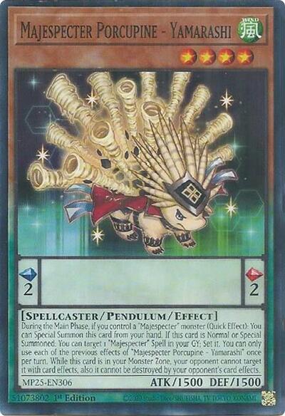 Majespecter Porcupine - Yamarashi (MP25-EN306) [2025 Mega-Pack]