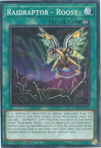 Raidraptor - Roost (MP25-EN316) [2025 Mega-Pack]