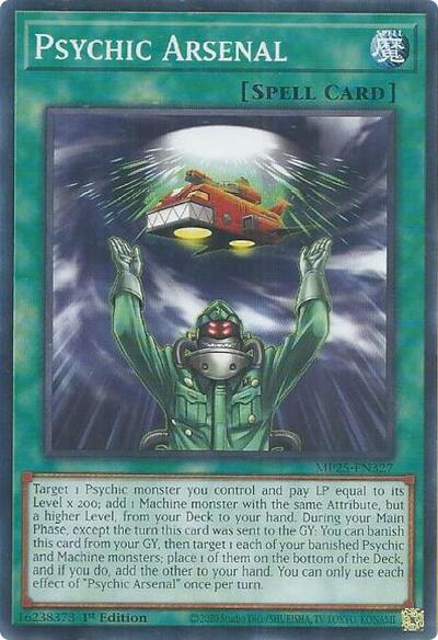 Psychic Arsenal (MP25-EN327) [2025 Mega-Pack]