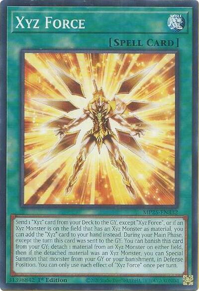 Xyz Force (MP25-EN332) [2025 Mega-Pack]