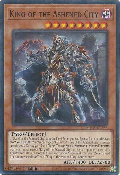 King of the Ashened City (MP25-EN333) [2025 Mega-Pack]