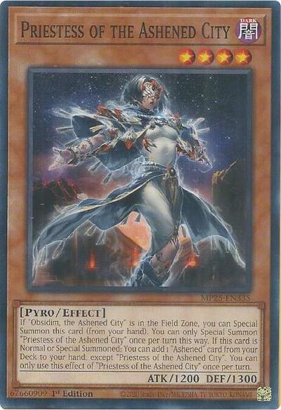 Priestess of the Ashened City (MP25-EN335) [2025 Mega-Pack]