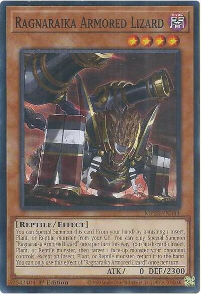 Ragnaraika Armored Lizard (MP25-EN344) [2025 Mega-Pack]