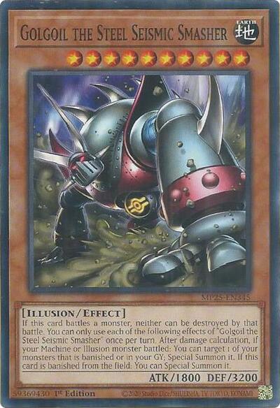 Golgoil the Steel Seismic Smasher (MP25-EN345) [2025 Mega-Pack]