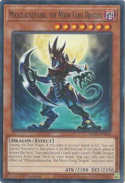 Mikazukinoyaiba, the Moon Fang Dragon (MP25-EN346) [2025 Mega-Pack]