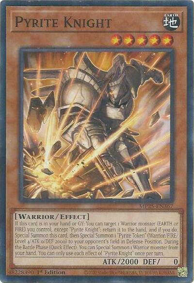 Pyrite Knight (MP25-EN367) [2025 Mega-Pack]