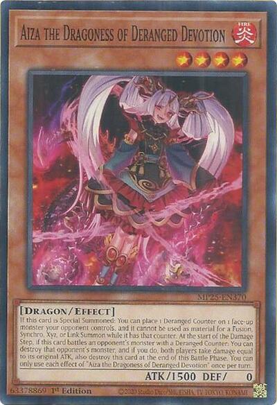 Aiza the Dragoness of Deranged Devotion (MP25-EN370) [2025 Mega-Pack]