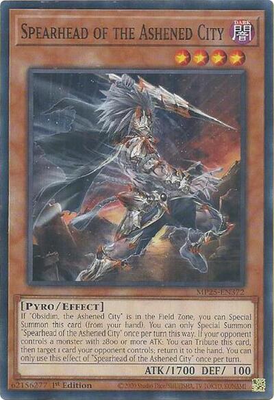 Spearhead of the Ashened City (MP25-EN372) [2025 Mega-Pack]