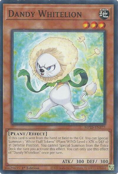 Dandy Whitelion (MP25-EN377) [2025 Mega-Pack]