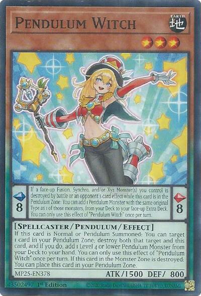 Pendulum Witch (MP25-EN378) [2025 Mega-Pack]