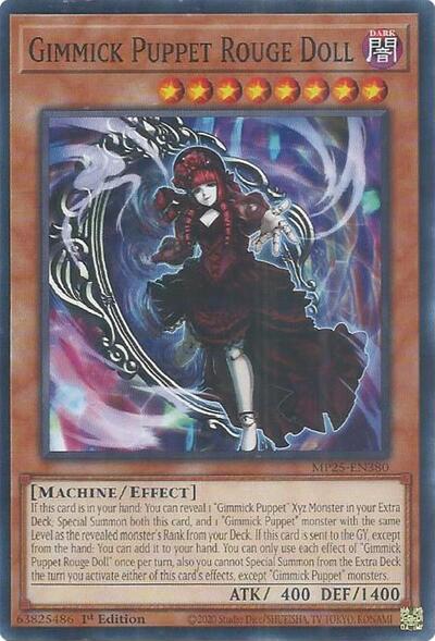 Gimmick Puppet Rouge Doll (MP25-EN380) [2025 Mega-Pack]