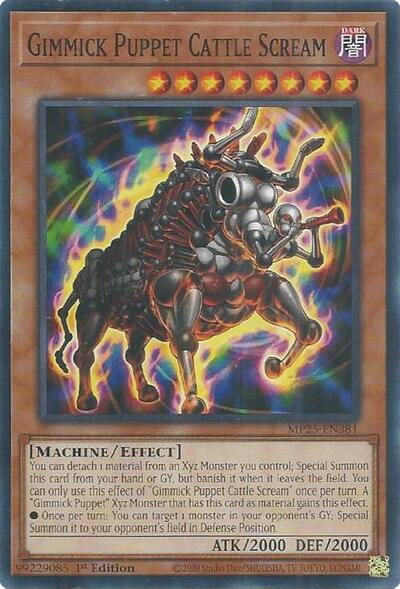 Gimmick Puppet Cattle Scream (MP25-EN381) [2025 Mega-Pack]