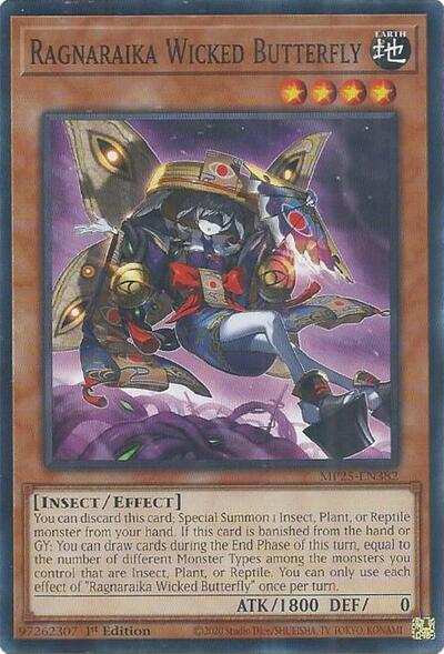 Ragnaraika Wicked Butterfly (MP25-EN382) [2025 Mega-Pack]