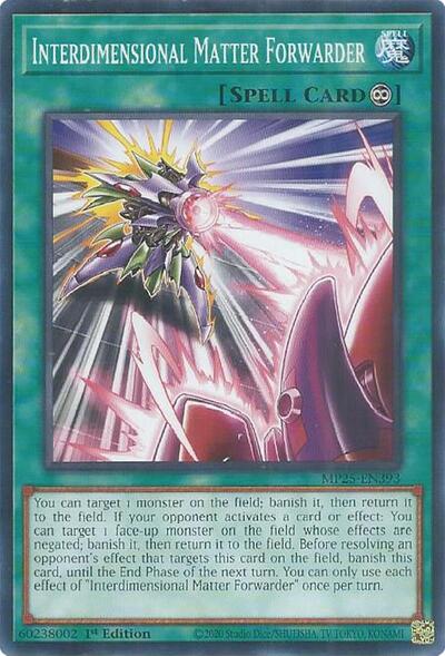 Interdimensional Matter Forwarder (MP25-EN393) [2025 Mega-Pack]