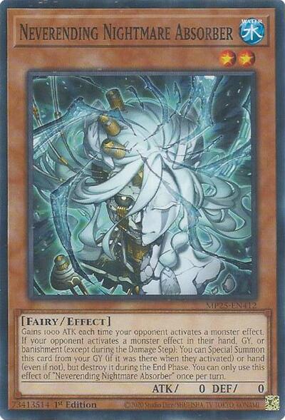 Neverending Nightmare Absorber (MP25-EN412) [2025 Mega-Pack]