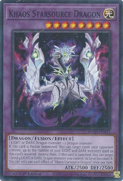 Khaos Starsource Dragon (MP25-EN413) [2025 Mega-Pack]