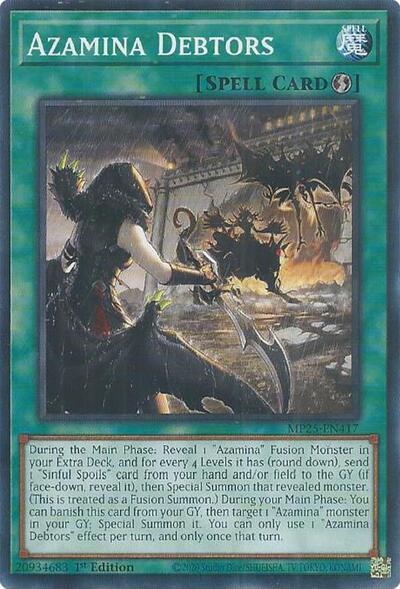 Azamina Debtors (MP25-EN417) [2025 Mega-Pack]