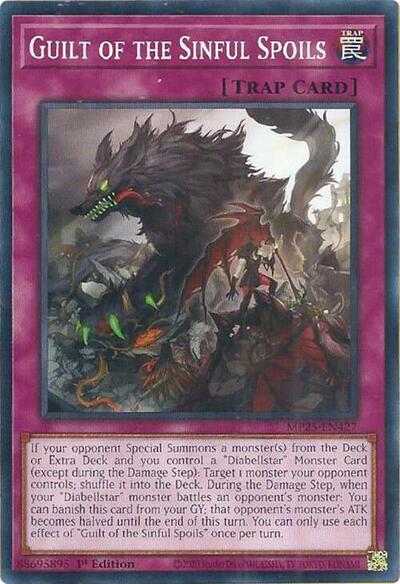 Guilt of the Sinful Spoils (MP25-EN427) [2025 Mega-Pack]