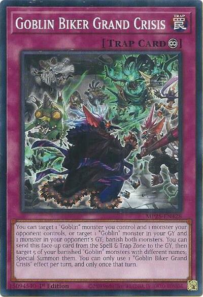 Goblin Biker Grand Crisis (MP25-EN428) [2025 Mega-Pack]