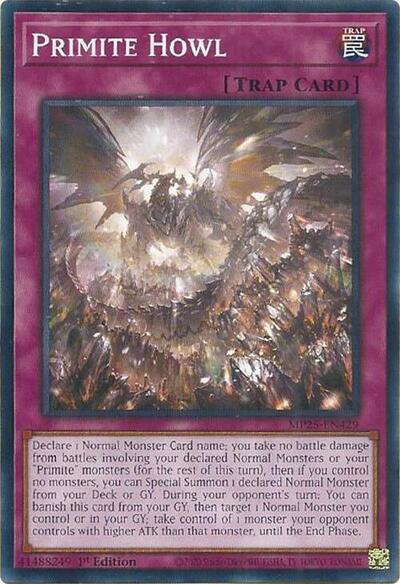 Primite Howl (MP25-EN429) [2025 Mega-Pack]