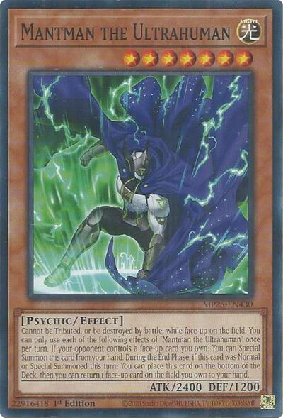 Mantman the Ultrahuman (MP25-EN430) [2025 Mega-Pack]