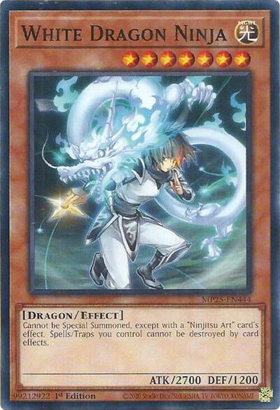 White Dragon Ninja (MP25-EN444) [2025 Mega-Pack]