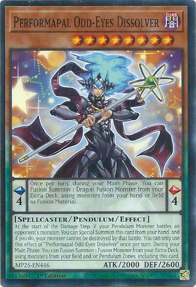 Performapal Odd-Eyes Dissolver (MP25-EN446) [2025 Mega-Pack]