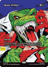Beast Within (Borderless) (33) [Marvel Universe Eternal-Legal]