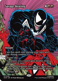 Savage Beating (Borderless) (26) [Marvel Universe Eternal-Legal]