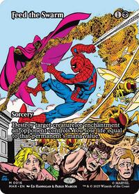 Feed the Swarm (Borderless) (16) [Marvel Universe Eternal-Legal]