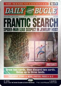 Frantic Search (1996) (Rainbow Foil) (1996) [Secret Lair Drop Series]
