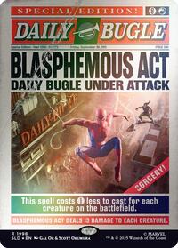 Blasphemous Act (1998) (Rainbow Foil) (1998) [Secret Lair Drop Series]