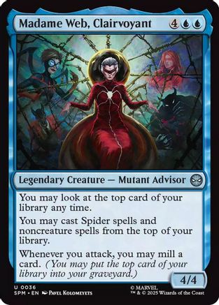 Madame Web, Clairvoyant (SPM-036) - Marvel's Spider-Man