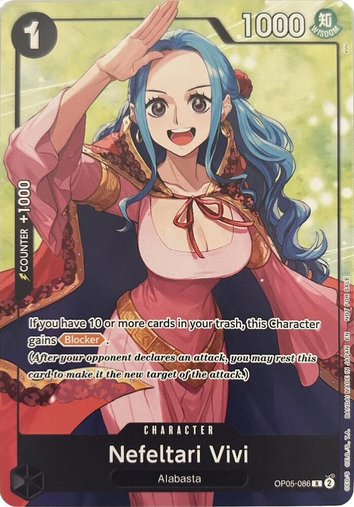 Nefeltari Vivi (Welcome Pack Vol. 2) (OP05-086) [One Piece Promotion Cards]