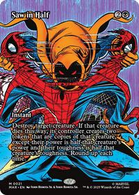 Saw in Half (Borderless) (21) [Marvel Universe Eternal-Legal]