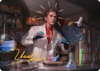 Peter Parker Art Card (3/54) (Gold-Stamped Signature) (3) [Art Series: Marvel's Spider-Man]
