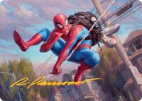 Spider-Man, Web-Slinger Art Card (Gold-Stamped Signature) (4) [Art Series: Marvel's Spider-Man]