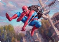 Spider-Man, Web-Slinger Art Card (4) [Art Series: Marvel's Spider-Man]