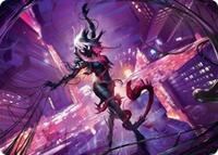Gwenom, Remorseless Art Card (8) [Art Series: Marvel's Spider-Man]