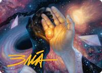 The Soul Stone Art Card (Gold-Stamped Signature) (10) [Art Series: Marvel's Spider-Man]