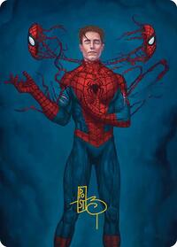 Secret Identity Art Card (Gold-Stamped Signature) (6) [Art Series: Marvel's Spider-Man]