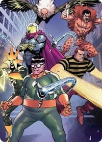 Behold the Sinister Six! Art Card (45/54) (45) [Art Series: Marvel's Spider-Man]