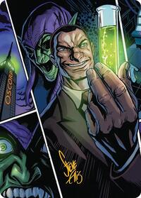 Norman Osborn Art Card (Gold-Stamped Signature) (43) [Art Series: Marvel's Spider-Man]