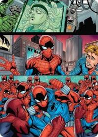 The Clone Saga Art Card (42) [Art Series: Marvel's Spider-Man]
