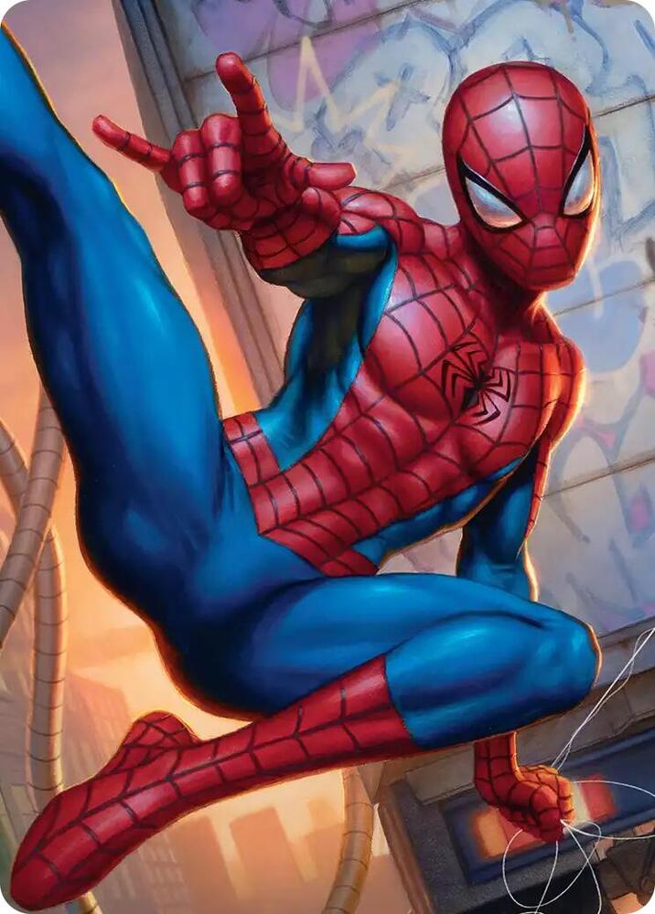 Sensational Spider-Man Art Card [Art Series: Marvel's Spider-Man]