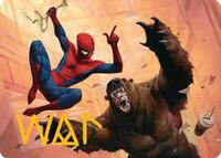 Wisecrack Art Card (Gold-Stamped Signature) (16) [Art Series: Marvel's Spider-Man]