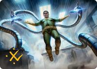 Doctor Octopus, Master Planner Art Card (25/54) (Gold-Stamped Signature) (25) [Art Series: Marvel's Spider-Man]